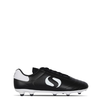 sondico,strike,firm,ground,football,boots,mens,black,white