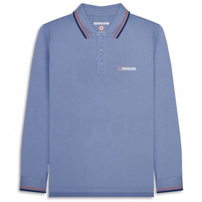 lambretta,twin,tipped,men,long,sleeved,polo,shirt