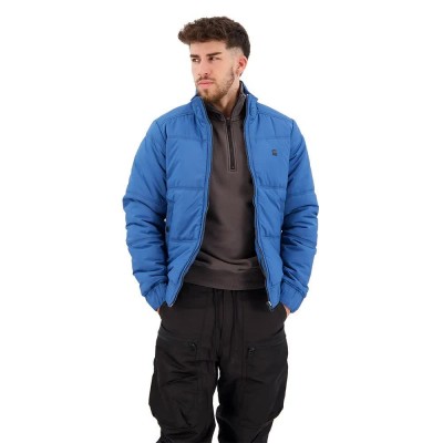 g,star,padded,quilted,jacket,retro,blue,(blue)