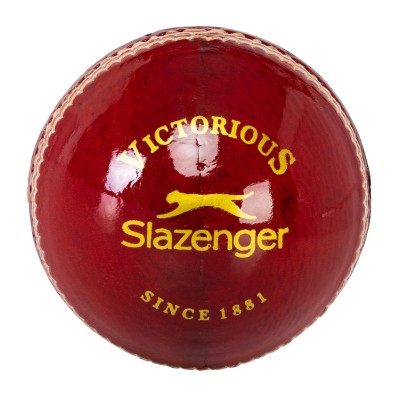 slazenger,league,cricket,ball,junior,red