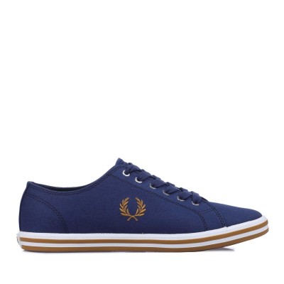 маратонки,fred,perry,men,s,kingston,twill,low,top,trainers,navy