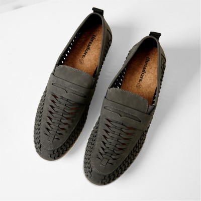 мъжки,обувки,threadbare,faux,suede,woven,loafers,grey