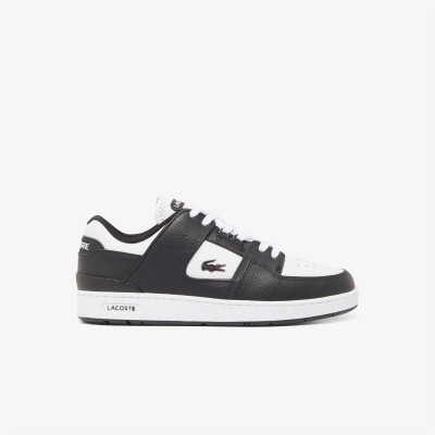 маратонки,lacoste,court,cage,trainers,black,white