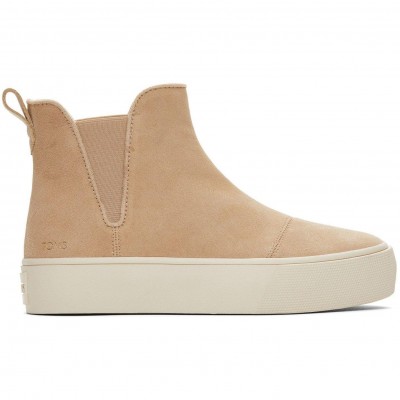 обувки,дамски,боти,toms,fenix,platform,chelsea,boots,natural