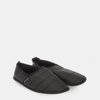 пантофи,чехли,nicce,daniel,quilted,slippers,black