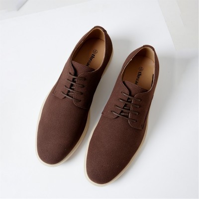 обувки,мъжки,боти,threadbare,faux,suede,desert,shoes,chocolate