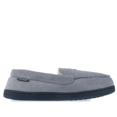 чехли,lyle,and,scott,aspen,moccasin,slipper,grey