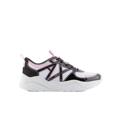 маратонки,armani,exchange,trainers,white,black