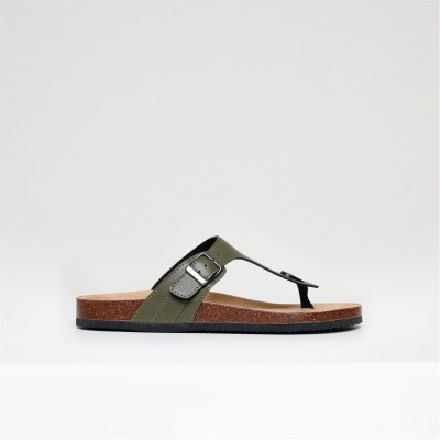 сандали,мъжки,сандали,threadbare,faux,leather,toe,post,sandals,khaki
