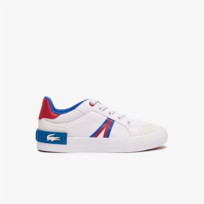 детски,маратонки,lacoste,childrens,l004,trainers,white,red