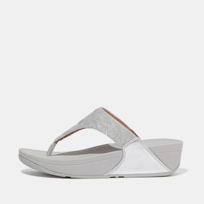сандали,fitflop,lulu,glitz,toe,post,sandals,silver