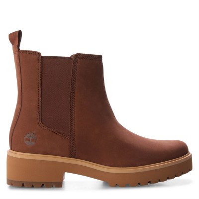 обувки,дамски,боти,timberland,carnaby,cool,mid,chelsea,boots,brown
