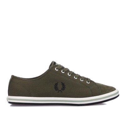 маратонки,мъжки,маратонки,fred,perry,kingston,canvas,suede,trainers,green