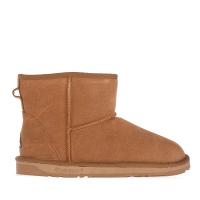 обувки,дамски,боти,everau,finch,ultra,mini,classic,boots,chestnut