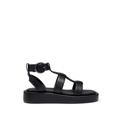 boss,scarlet,sandals,black