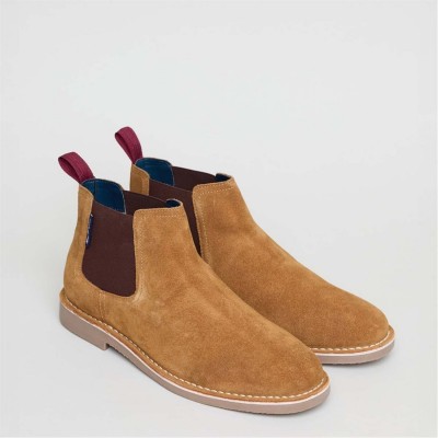 обувки,мъжки,боти,ben,sherman,garcia,chelsea,boots,tan