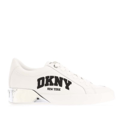маратонки,dkny,maben,varsity,lace,up,trainers,white