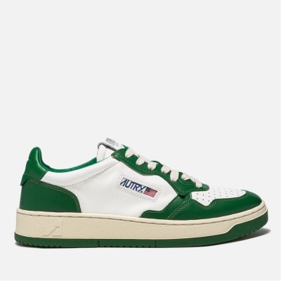 маратонки,мъжки,маратонки,autry,bicolour,leather,court,trainers,white,green