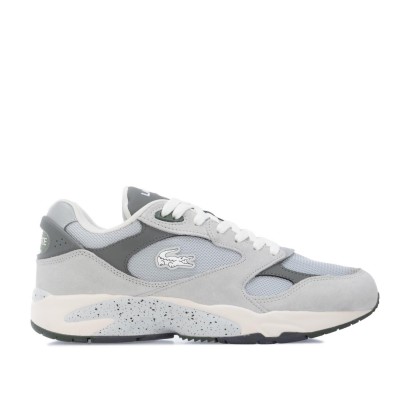 маратонки,lacoste,storm,96,vintage,leather,trainers,grey