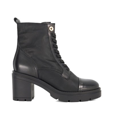 обувки,дамски,боти,dune,london,plotting,block,heel,ankle,boots,black