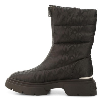 обувки,дамски,боти,dkny,fiza,zip,up,winter,boots,black