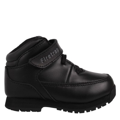 детски,обувки,детски,боти,firetrap,rhino,infant,boots,black,black