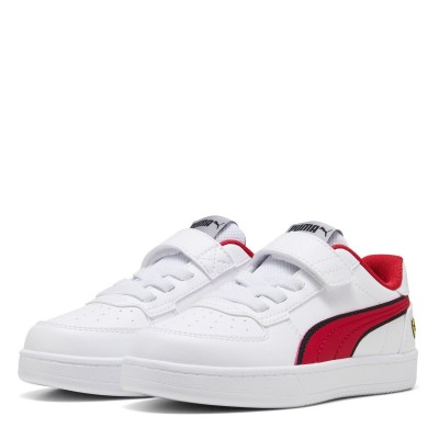 детски,маратонки,детски,маратонки,puma,unisex,kids,ferrari,caven,2,0,low,top,trainers,white,rosso,c
