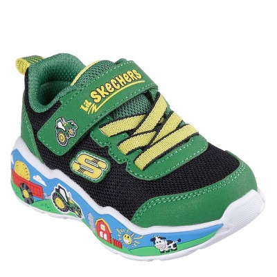 детски,маратонки,детски,маратонки,skechers,john,deere,gore,&,strap,sneaker,w,t,low,top,trainers,boys,green,black