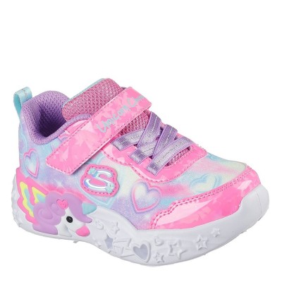 детски,маратонки,детски,маратонки,skechers,lighted,unicorn,gore,&,strap,w,mult,light,up,trainers,girls,pink,multi