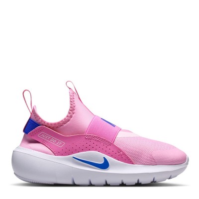nike,flex,runner,4,slip,on,sneakers,childrens,pink,blue