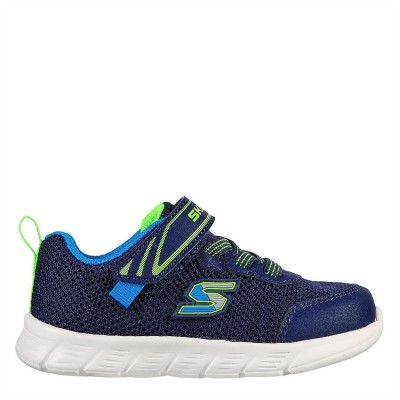 детски,маратонки,бебешки,обувки,skechers,comfy,flex,infant,boys,trainers,navy,lime