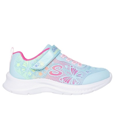 детски,маратонки,skechers,flower,theme,kpu,water,repellent,sn,runners,girls,blue,pink