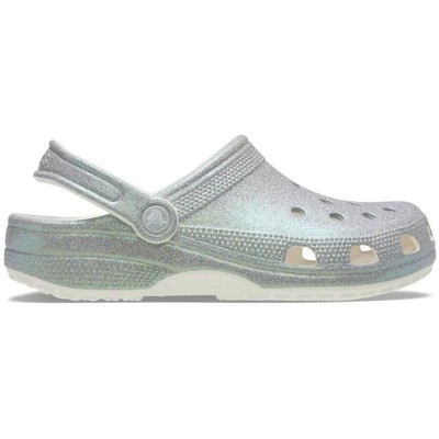 детски,чехли,детски,сандали,разпродажба,crocs,crocs,unisex,kids',classic,glitter,clogs,white