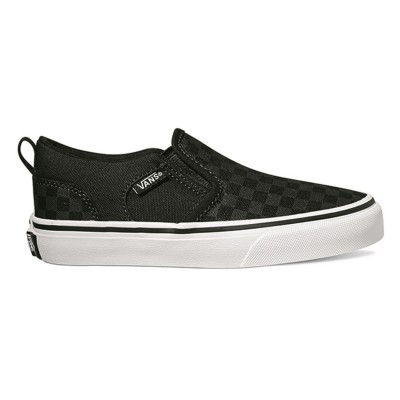 юношески,маратонки,детски,маратонки,vans,asher,check,trainers,juniors,black,black