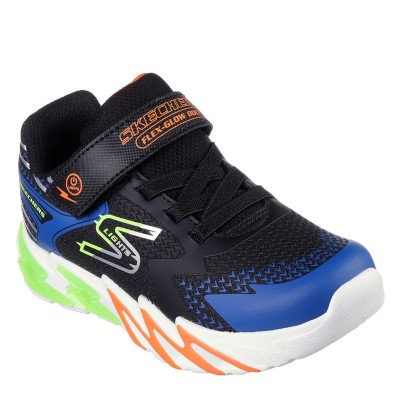 разпродажба,skechers,детски,маратонки,skechers,s,lights:,flex,glow,bolt,black,blue