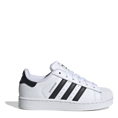 adidas,originals,superstar,ii,shoes,childrens,white,black