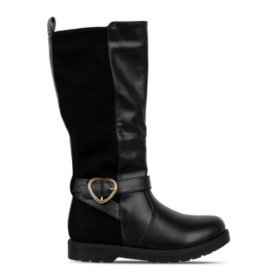детски,боти,miso,heart,buckle,boot,black