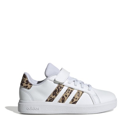 детски,маратонки,разпродажба,adidas,детски,маратонки,adidas,grand,court,trainers,child,girls,white,animal