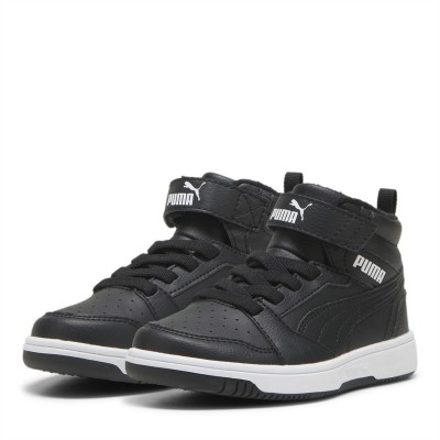 детски,маратонки,разпродажба,puma,детски,маратонки,puma,rebound,v6,mid,wtr,ac+,ps,low,top,trainers,boys,black,white