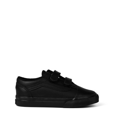 детски,маратонки,vans,old,skool,trainers,infants,black,black