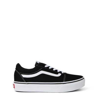 юношески,маратонки,детски,маратонки,vans,ward,platform,trainers,juniors,black,white