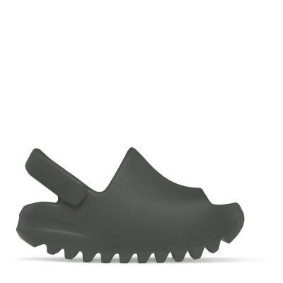 детски,обувки,yeezy,back,strap,sliders,babies,dark,onyx