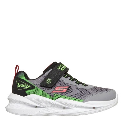 детски,маратонки,детски,маратонки,skechers,lighted,gore,strap,sneaker,w,mult,light,up,trainers,boys,grey,orange