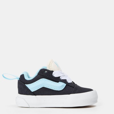 детски,маратонки,vans,unisex,kids,knu,skool,elastic,lace,retro,sport,canvas,trainers,grey,blue
