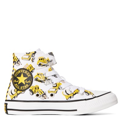 маратонки,детски,маратонки,converse,kids,chuck,taylor,all,star,con,canvas,high,top,trainers,102,white,bla