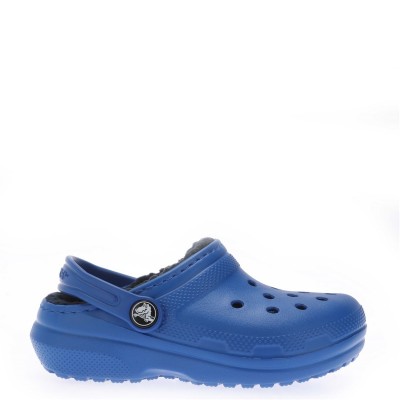 детски,чехли,детски,сандали,разпродажба,crocs,crocs,classic,lined,clogs,infants,blue,bolt