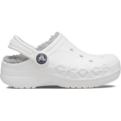 детски,чехли,чехли,crocs,baya,lined,clogs,childrens,white