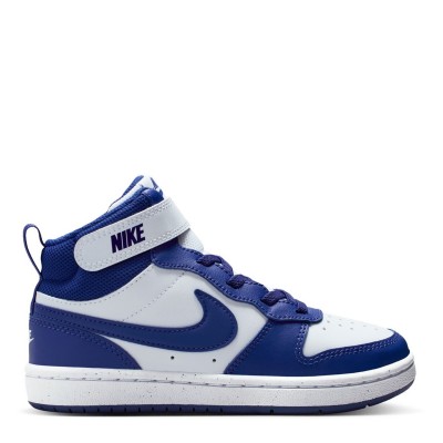 разпродажба,nike,детски,високи,кецове,детски,маратонки,nike,court,borough,mid,2,little,kids',shoe,white,blue