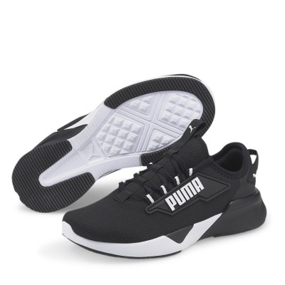 детски,маратонки,детски,маратонки,puma,retaliate,2,junior,boys,trainers,black,white