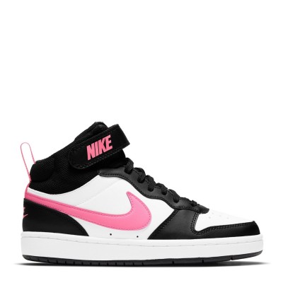 детски,обувки,разпродажба,nike,детски,високи,кецове,детски,маратонки,nike,court,borough,mid,2,big,kids',shoes,white,pink